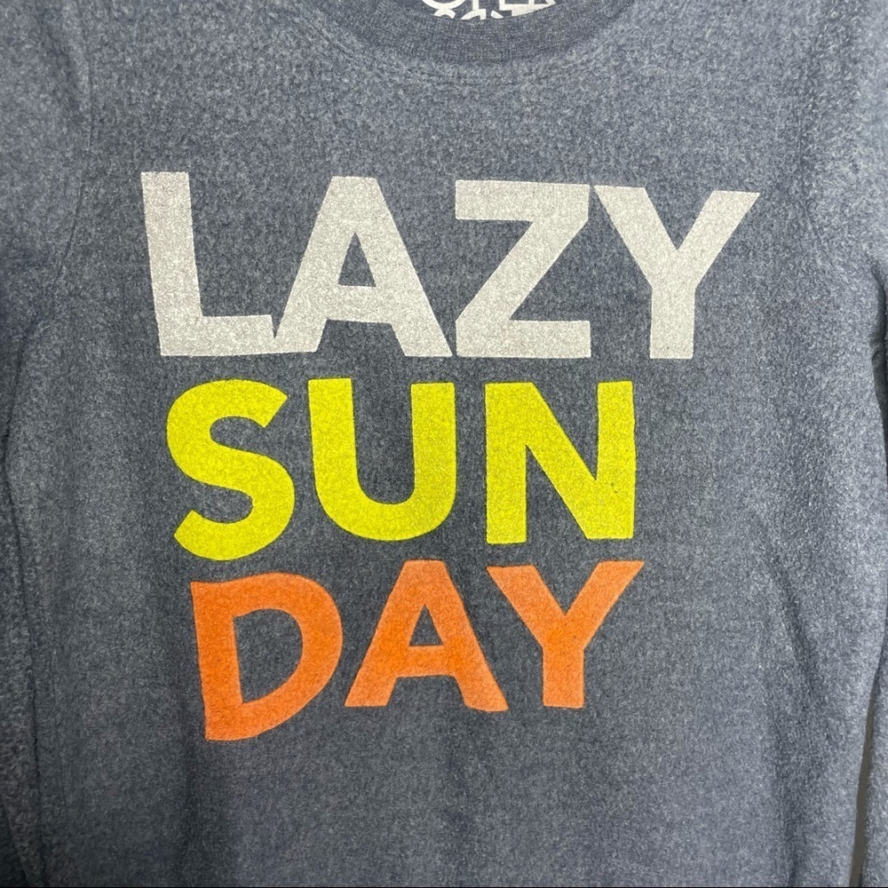 Chaser Lazy Sunday Crewneck Sweatshirt Womens S - Picture 3 of 7